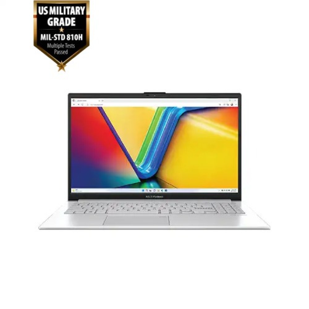 ASUS Vivobook Go 15 E1504FA-BQ1251W Ryzen 5 7520U 16GB RAM 512GB SSD 15.6-inch Laptop